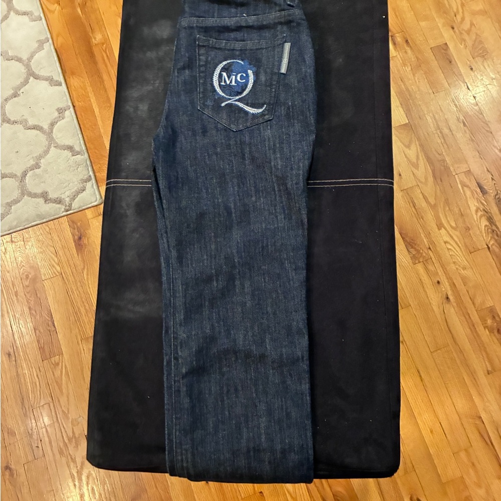 Alexander McQueen Dark Indigo Straight Jeans